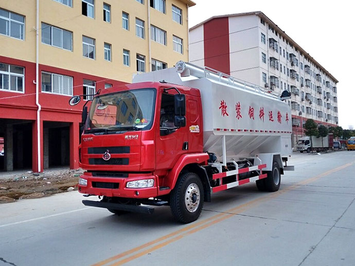 柳汽乘龙散装饲料车